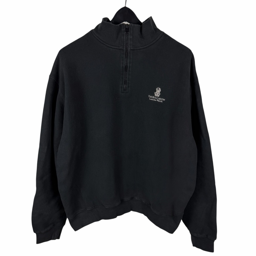 Vintage 2000s The Ritz Carlton Laguna Tourist Quarter Zip Sweatshirt Size L